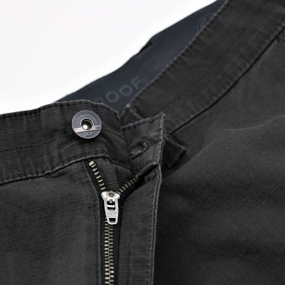 New Weatherproof Men's Ripstop Utility Shorts Size 44 10" Inseam Grey Steel WP - Picture 3 of 12